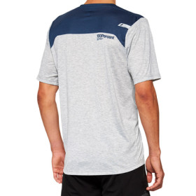 467013S_01.jpg AIRMATIC MAGLIA A MANICHE CORTE BLACK/CHARCOAL - L