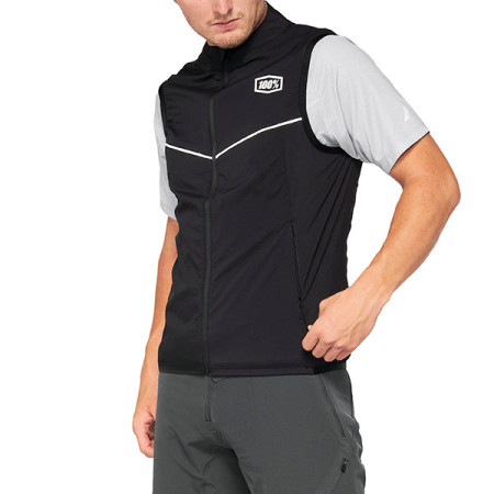 467026S_02.jpg CORRIDOR Stretch Vest Black - XL