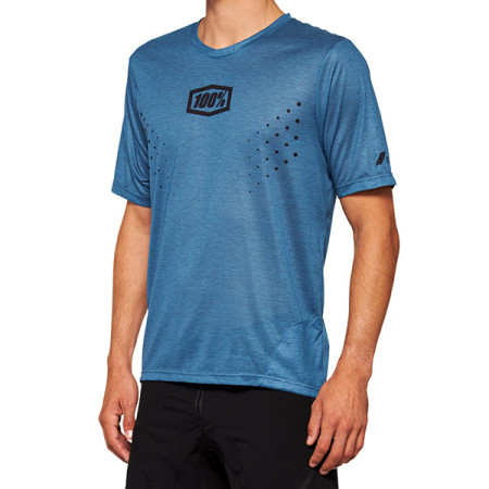 467032S_01.jpg AIRMATIC  MESH Short Sleeve Jersey Blue - S