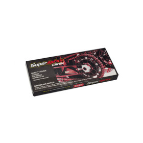 4910201042.jpg CATENA SUPERSPROX 525 (BLACK & BLACK) - LUNGHEZZA 110 MAGLIE  - CON RIVETTO