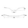 5022023016.jpg MANUBRIO WRP PRO-BAR PER BMW R1200GS COLOR ARGENTO (Rif.WRP WD-9006-016)