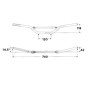 5022030014.jpg MANUBRIO WRP TAPER-X MINI 85 COLOR NERO (Rif.WRP WD-9201-014)