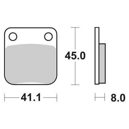 50650259.jpg PASTIGLIE FRENO WRP (Rif.WRP WG-7136-F4) Equivalente SBS 536SI