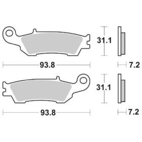 50650400.jpg PASTIGLIE FRENO WRP (Rif.WRP WG-7440-F4R) Equivalente SBS 840RSI
