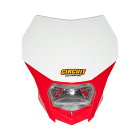 507048.jpg PORTAFARO BAGUS BIANCO-ROSSO CON LAMPADA ALOGENA 12V 35/35W (Rif.CIRCUIT: HL020-2A2) Rif.CIRCUIT: HL020-2A2