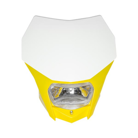 507050.jpg PORTAFARO BAGUS BIANCO-GIALLO CON LAMPADA ALOGENA 12V 35/35W (Rif.CIRCUIT: HL020-262) Rif.CIRCUIT: HL020-262