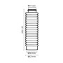 507111.jpg SOFFIETTI PER FORCELLE 18 DENTI NERO (Rif.CIRCUIT: SS002-001) Rif.CIRCUIT: SS002-001