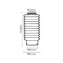 507113.jpg SOFFIETTI PER FORCELLE 11 DENTI NERO (Rif.CIRCUIT: SS001-001) Rif.CIRCUIT: SS001-001