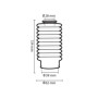 507114.jpg SOFFIETTI PER FORCELLE 10 DENTI NERO (Rif.CIRCUIT: SS006-001) Rif.CIRCUIT: SS006-001