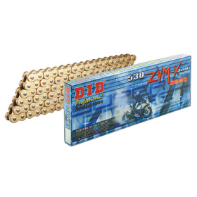 535090902.jpg CATENA DID 530ZVM-X (Gold & Gold) - Lunghezza: 100 maglie con giunto a rivetto (ZJ) Codice Sostitutivo: 535231002