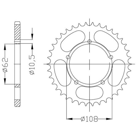 540000250.jpg CORONA IN ACCIAIO P428 - Z50 (DIS.00002)
