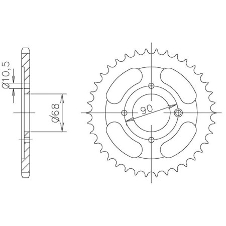 540001453.jpg CORONA IN ACCIAIO P428 - Z53 (DIS.00014)