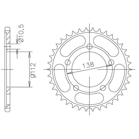 540002448.jpg CORONA IN ACCIAIO P532 - Z48 (DIS.00024)