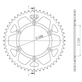 540012646.jpg CORONA IN ALLUMINIO P520 - Z46 (DIS.00126)