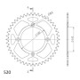 540013446.jpg CORONA IN ALLUMINIO P520 - Z48 (DIS.00134)