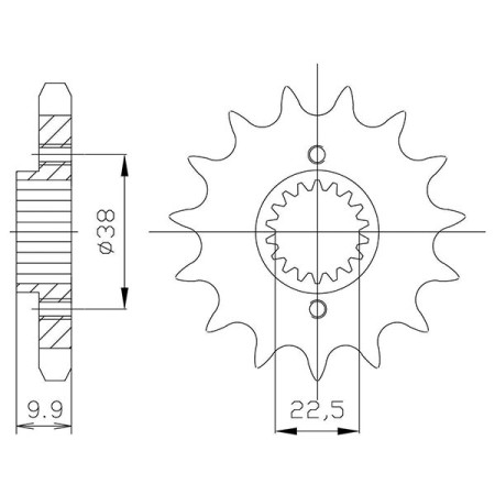 540051315.jpg PIGNONE P520 - Z15 (DIS.00513)