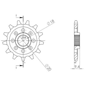540052213.jpg PIGNONE P520 - Z13 (DIS.00522)