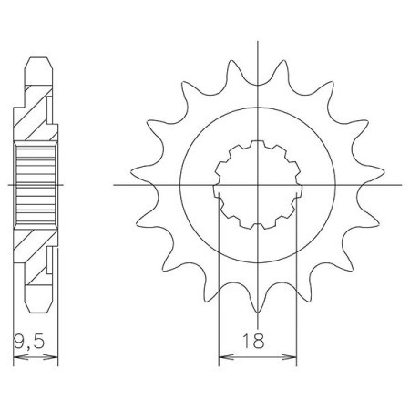 540052414.jpg PIGNONE P520 - Z14 (DIS.00524)
