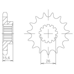 540052516.jpg PIGNONE P525 - Z16 (DIS.00525)