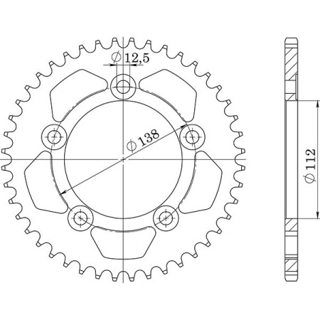 541050839.jpg CORONA IN ACCIAIO P530 - Z45 (DIS.10508)