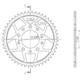 541060539.jpg CORONA IN ACCIAIO P530 - Z42 (DIS.10605)
