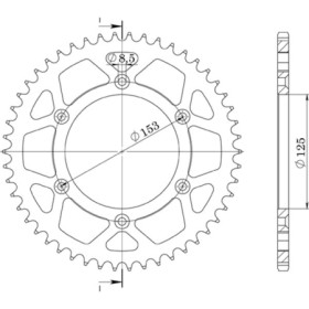 541121240.jpg CORONA IN ALLUMINIO P520 - Z44 (DIS.11212)