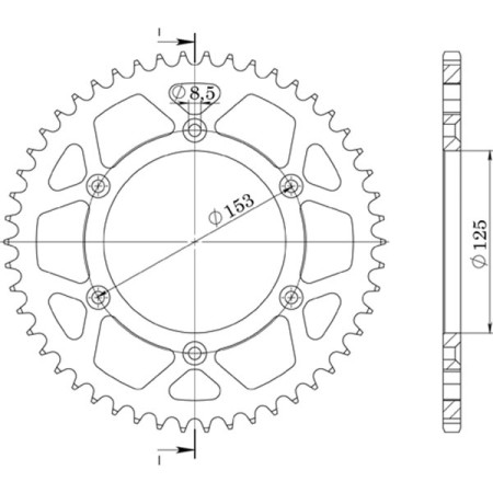 541121240.jpg CORONA IN ALLUMINIO P520 - Z44 (DIS.11212)