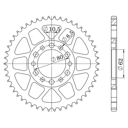541220842.jpg CORONA IN ACCIAIO P428 - Z42 (DIS.12208)