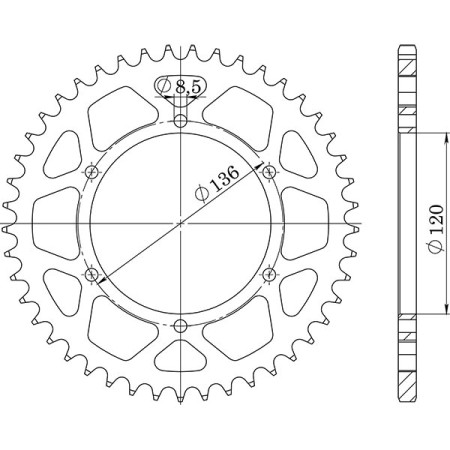 541230437.jpg CORONA IN ACCIAIO P520 - Z37 (DIS.12304)