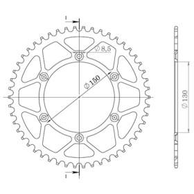 541232342.jpg CORONA IN ACCIAIO P520 - Z51 (DIS.12323)