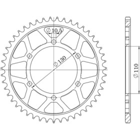 541281338.jpg CORONA IN ACCIAIO P530 - Z39 (DIS.12813)