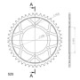 541281544.jpg CORONA IN ACCIAIO P525 - Z44 (DIS.12815)