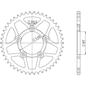 541440539.jpg CORONA IN ACCIAIO P520 - Z46 (DIS.14405)