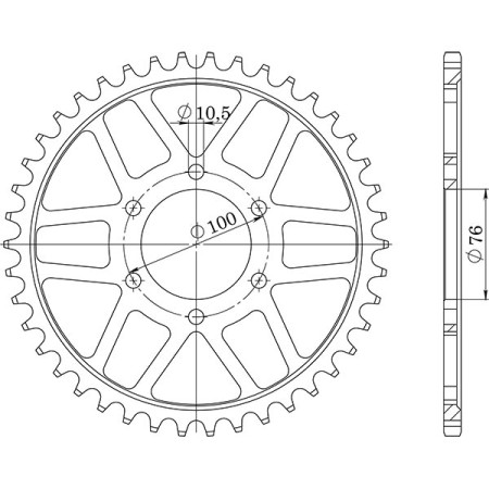 541460041.jpg CORONA IN ACCIAIO P630 - Z41 (DIS.14600)