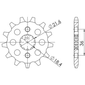 542030413.jpg PIGNONE P520 - Z13 (DIS.20304)