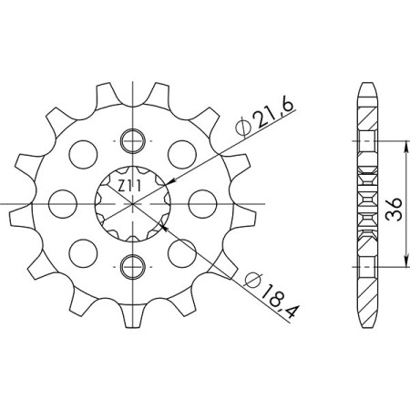 542030413.jpg PIGNONE P520 - Z13 (DIS.20304)