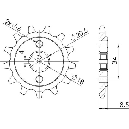 542031713.jpg PIGNONE P520 - Z14 (DIS.20317)