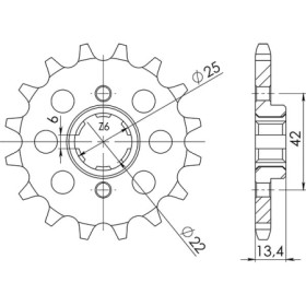 542040415.jpg PIGNONE P525 - Z15 (DIS.20404)