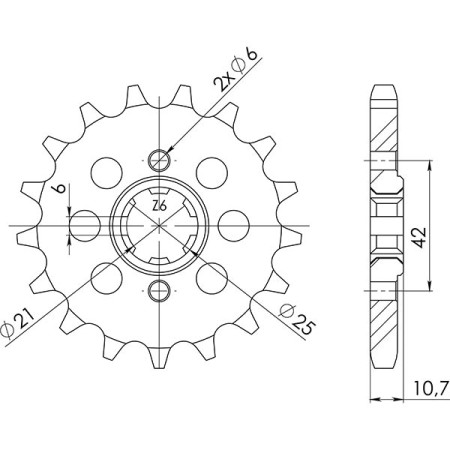 542050516.jpg PIGNONE P530 - Z17 (DIS.20505)