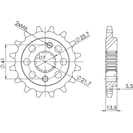542050715.jpg PIGNONE P525 - Z16 (DIS.20507)