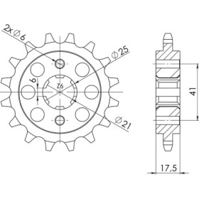 542051314.jpg PIGNONE P525 - Z15 (DIS.20513)