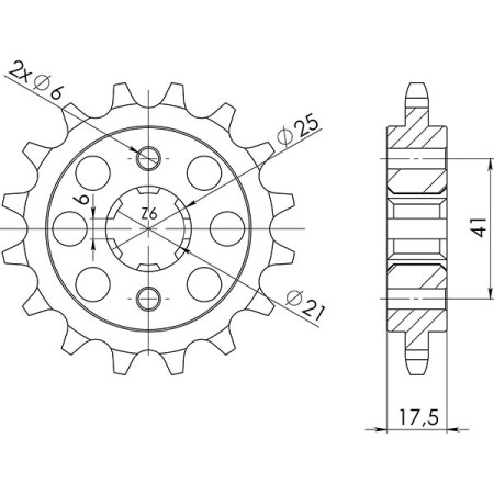 542051314.jpg PIGNONE P525 - Z15 (DIS.20513)