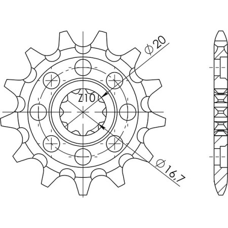 542230113.jpg PIGNONE P520 - Z15 (DIS.22301)