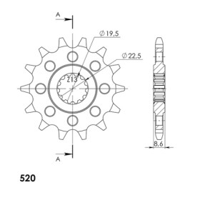 542231014.jpg PIGNONE P520 - Z14 (DIS.22310)