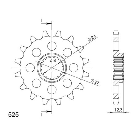542280117.jpg PIGNONE P525 - Z17 (DIS.22801)