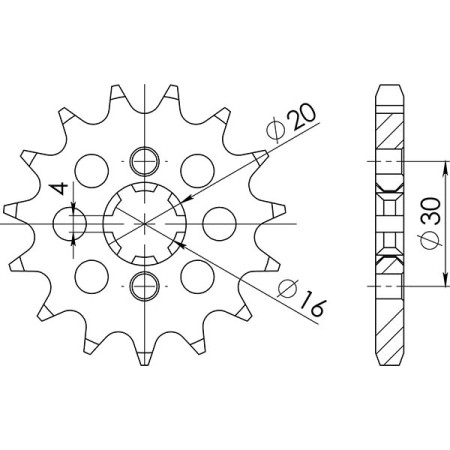 542420014.jpg PIGNONE P428 - Z15 (DIS.24200)