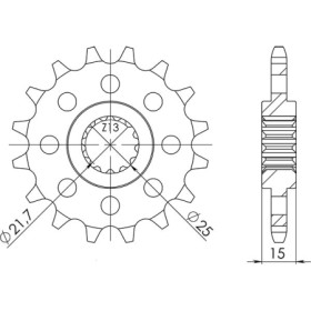 542450614.jpg PIGNONE P525 - Z15 (DIS.24506)