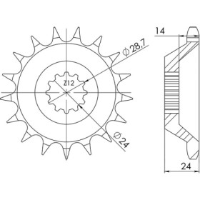542480617.jpg PIGNONE P530 - Z17 (DIS.24806)