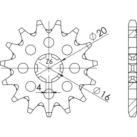 543010013.jpg PIGNONE P420 - Z13 (DIS.30100)
