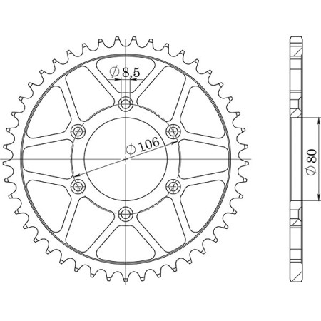 543520445.jpg CORONA IN ACCIAIO P520 - Z45 (DIS.35204)
